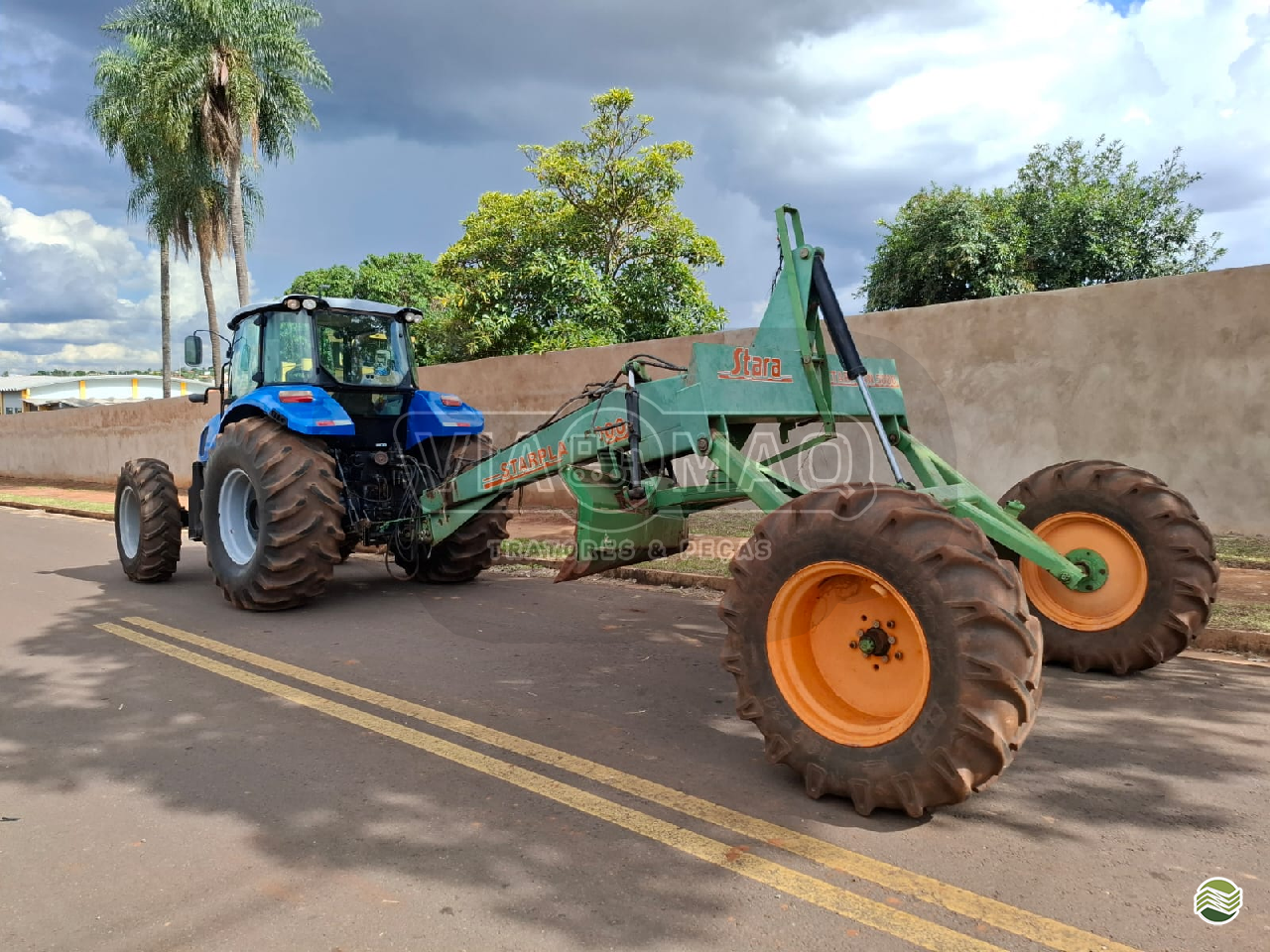 IMPLEMENTOS AGRICOLAS PLAINA NIVELADORA PLAINA HIDRÁULICA TRASEIRA Viamaq Tratores e Peças CAMPO GRANDE MATO GROSSO DO SUL MS